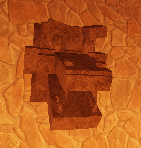 Dragon Head Lava emitter
