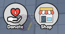 Shop and Donate Icons