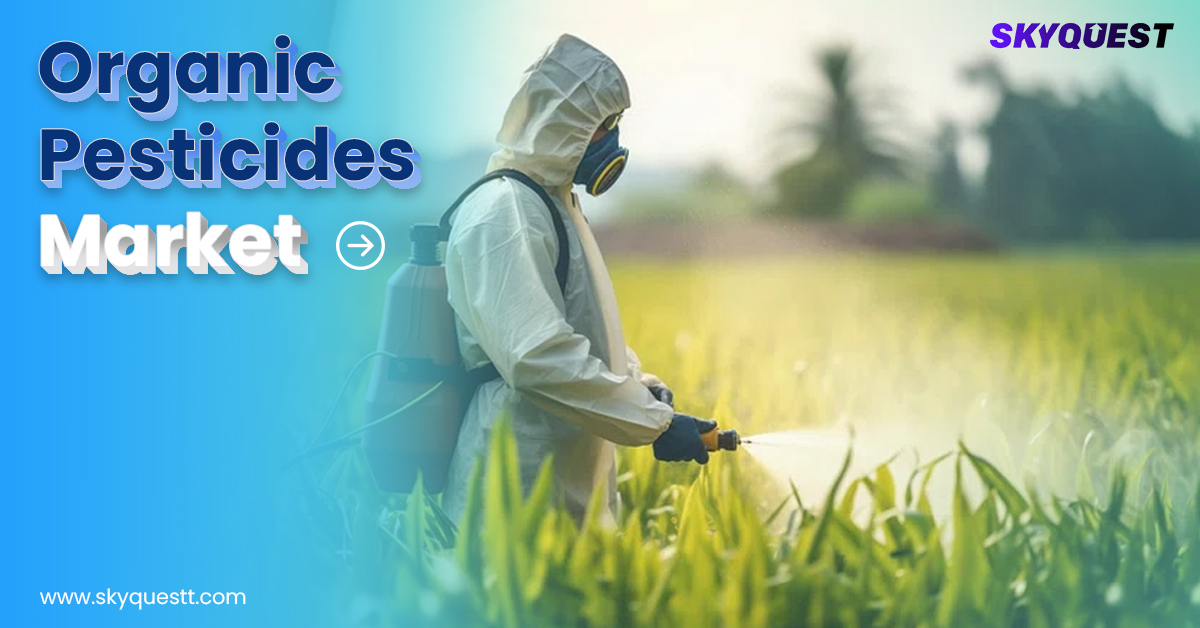 Organic pesticides market, grounded in thorough market research findings by SkyQuest Technology