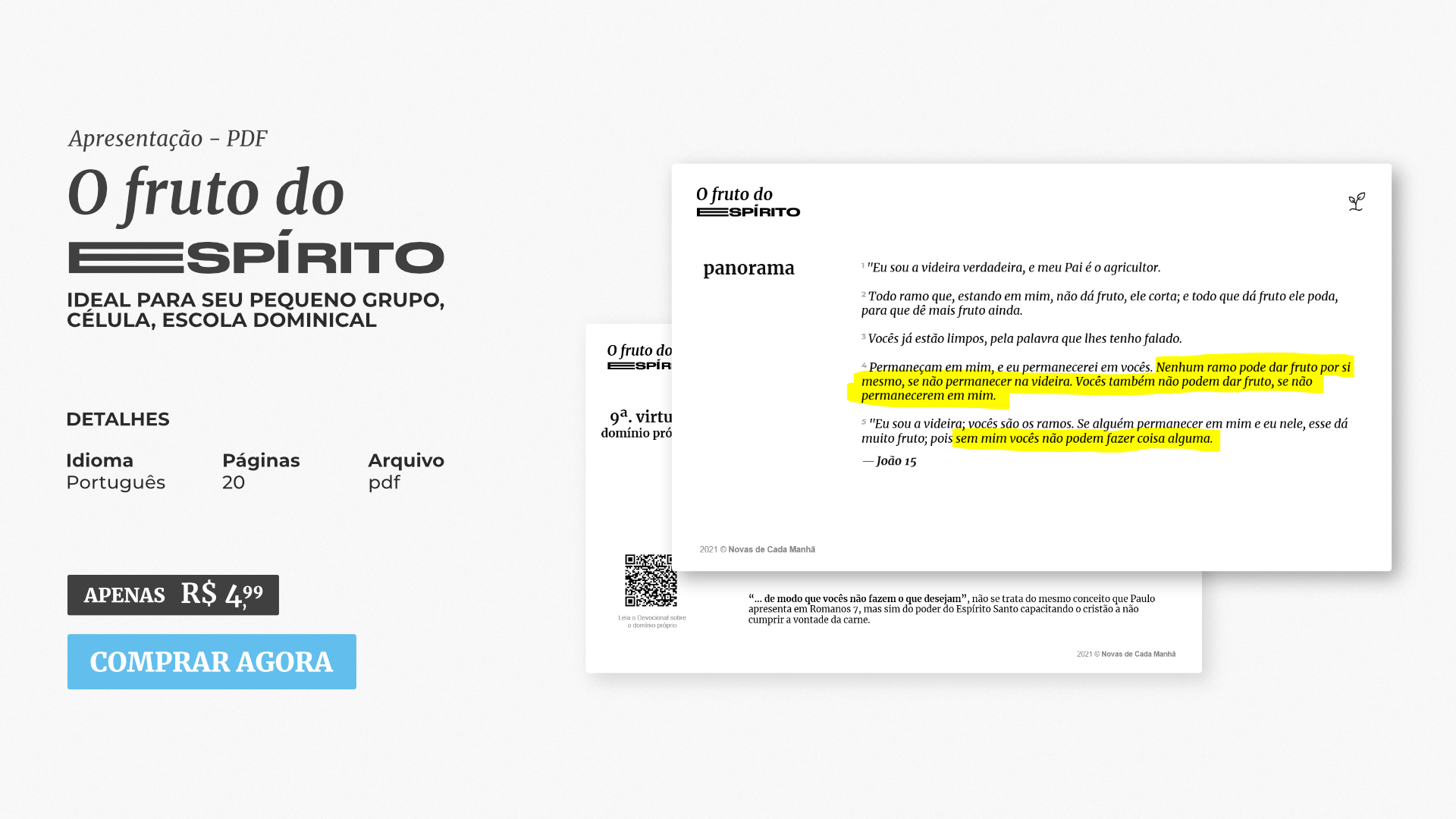Apresentação - O Fruto do Espírito