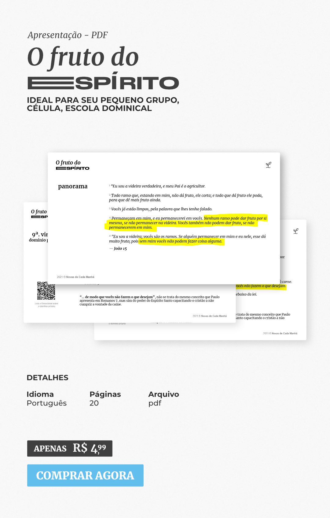 Apresentação - O Fruto do Espírito