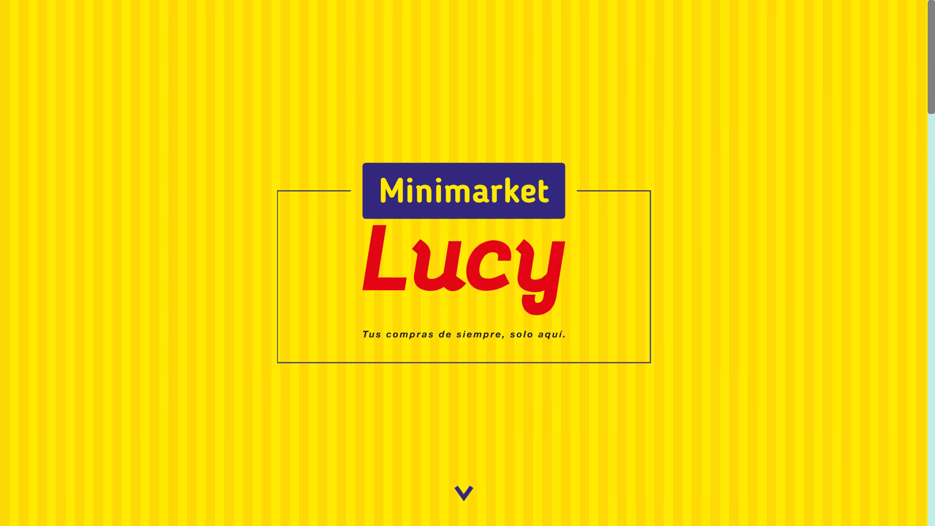 Web Minimarket Lucy