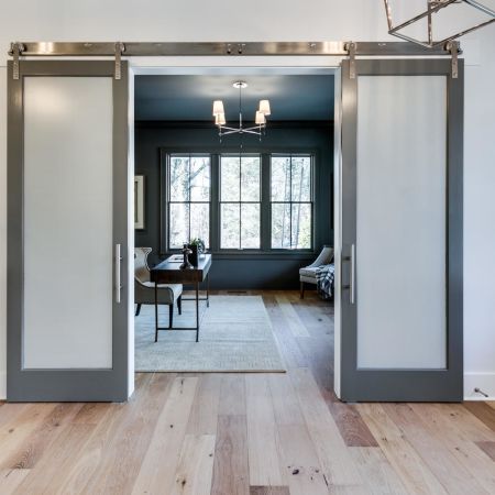 Barn Door Living Room Inspiration, Ideas and Images | Rustica