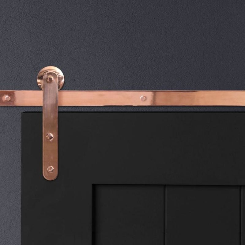 Pinnacle Copper Barn Door Hardware Artisan Hardware