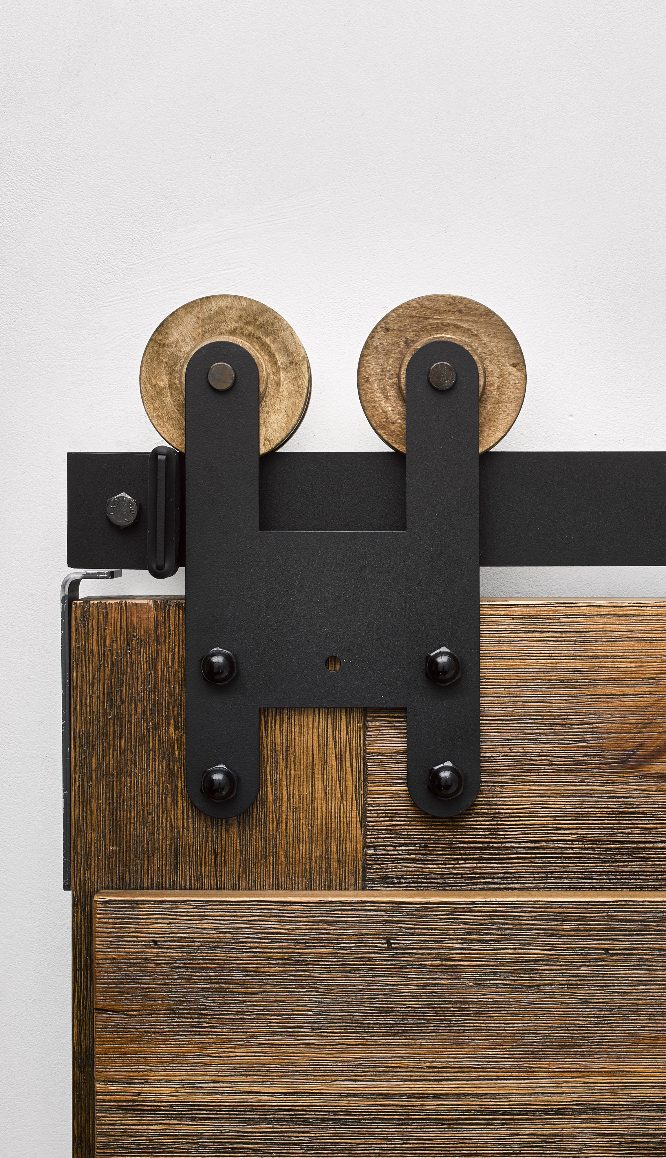 H Strap Barn Door Hardware Kit Rustica Hardware