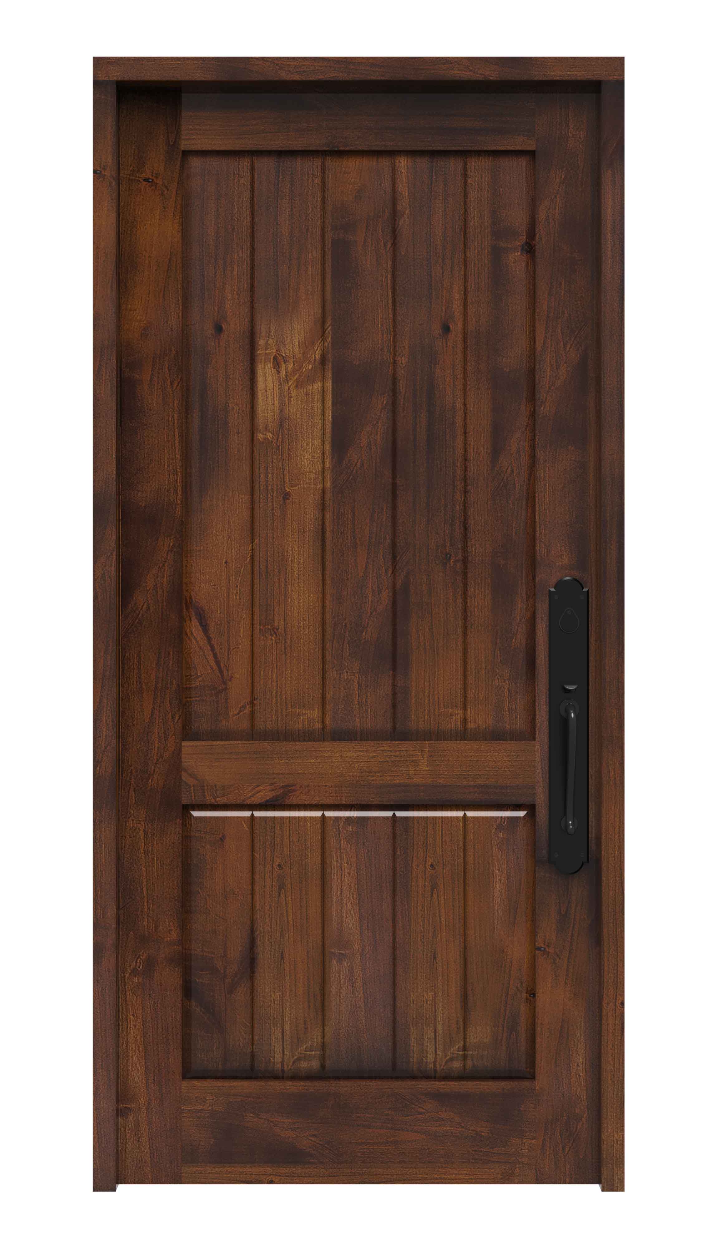 Rustic Solid Wood Front Entry And Exterior Door Rustica Hardware