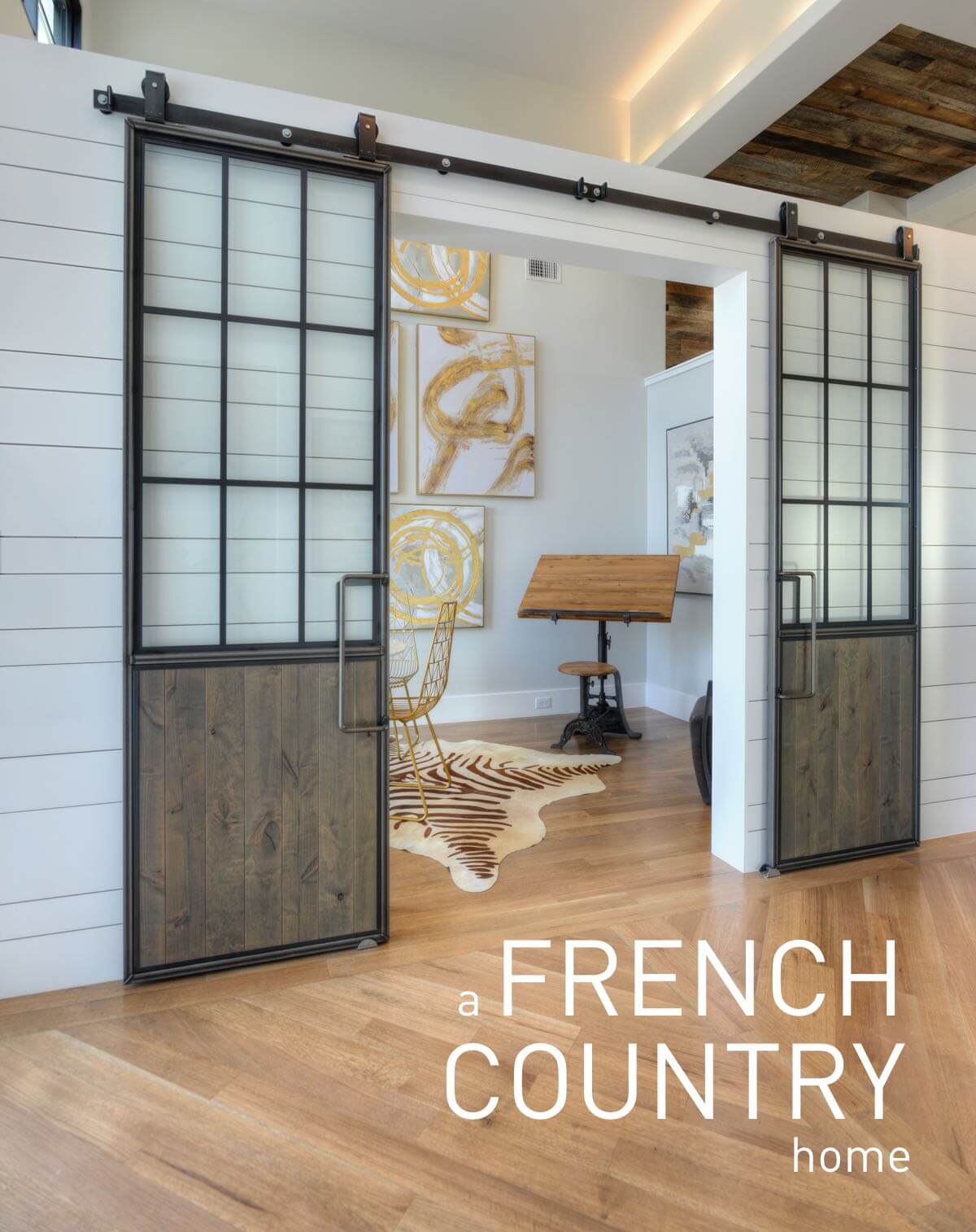 Rustica Hardware The French Barn Door you need right now Milled