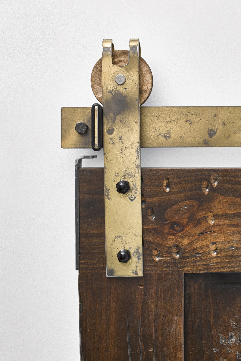 Garrick Industrial Sliding Door Hardware Kit Rustica Hardware