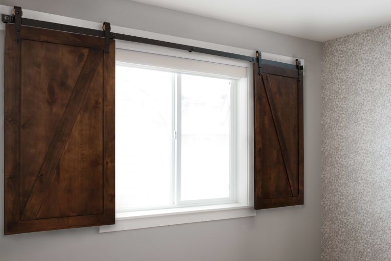 Biparting Sliding Barn Door Shutters | Rustica