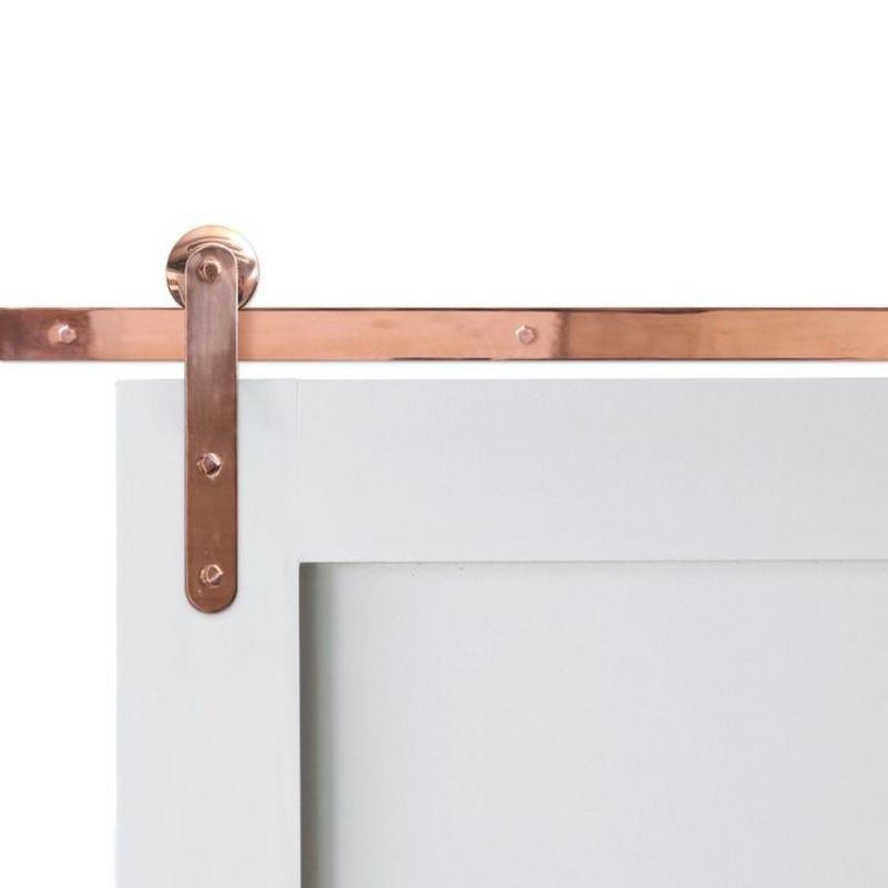 Pinnacle Copper Barn Door Hardware Artisan Hardware