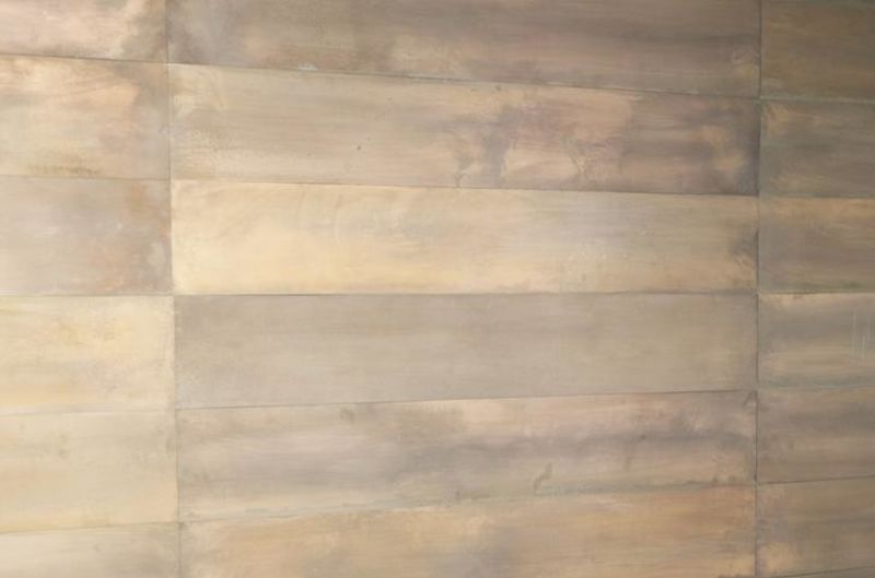 Industrial Metal Wall Panels Copper Patina Artisan Hardware