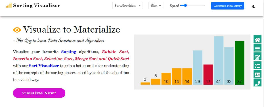 Sorting Visualizer | Devpost