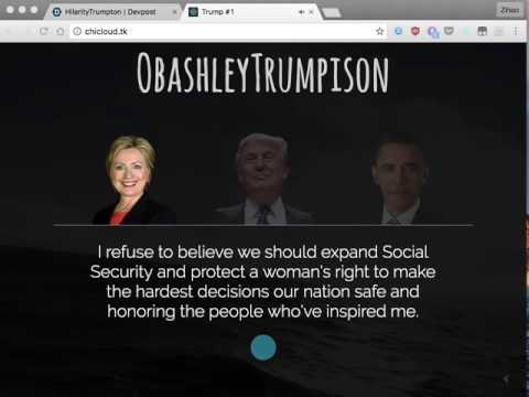 Trump Speech Generator