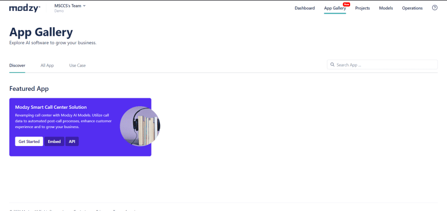 Modzy Smart Call Center Solution | Devpost
