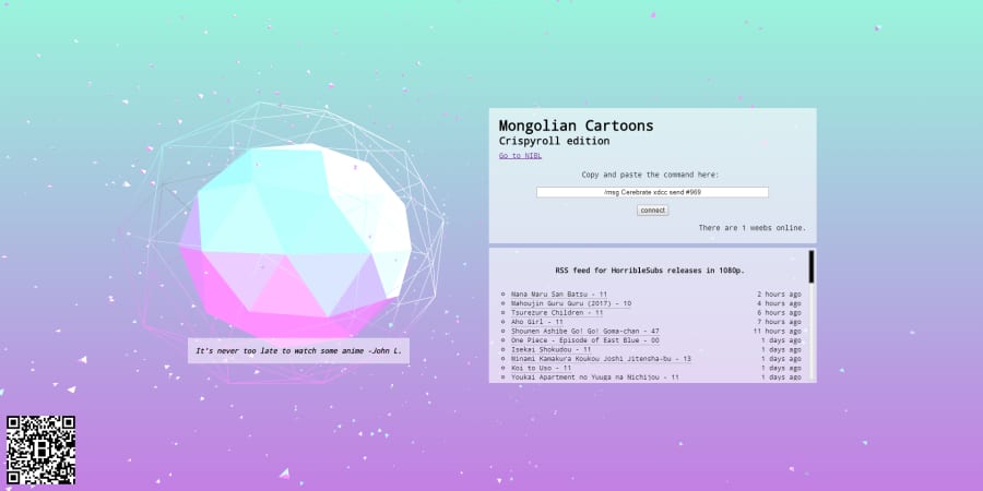 Heroku Xdcc Devpost Xem phim anime online miễn phí chất lượng cao, anime vietsub tổng hợp, xem anime hay nhất, vietsub anime mới nhất, hãy cùng khám phá kho tàng về hoạt hình nhật bản nhé. devpost