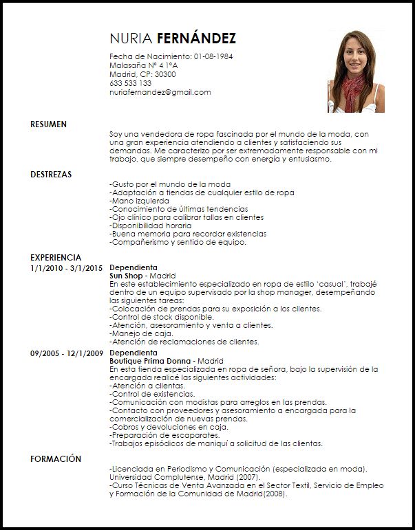 Modelos De Curriculum Vitae 2016 Modelos De Curriculum Vitae 2016