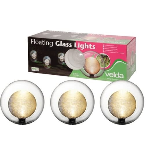 VELDA FLOATING GLASS LIGHTS Aquatic Showroom