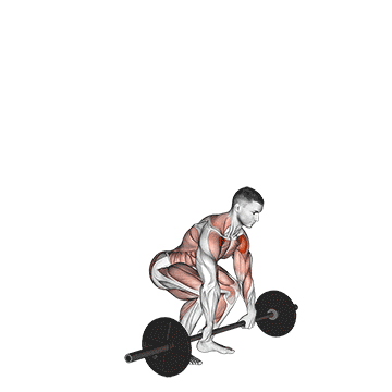 barbell clean and press