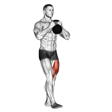 kettlebell pistol squat demonstration