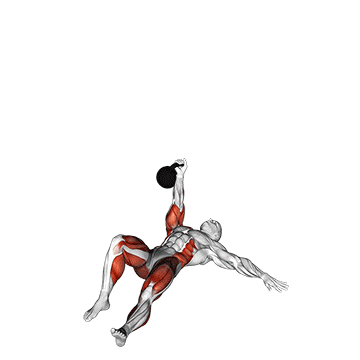 kettlebell turkish get up (squat style) demonstration