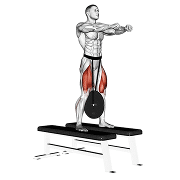 weighted squat