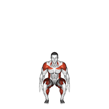 squat to overhead reach with twist demonstration