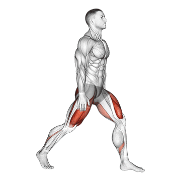 split squats demonstration