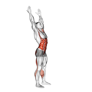 side-to-side toe touch (male) demonstration