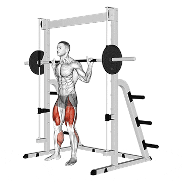 smith full squat demonstration