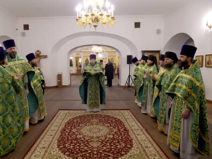 В день памяти преподобного Саввы Освященного митрополит Савва совершил Литургию в кафедральном соборе Вологды