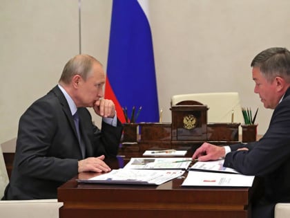 Олег Кувшинников поговорил с Владимиром Путиным