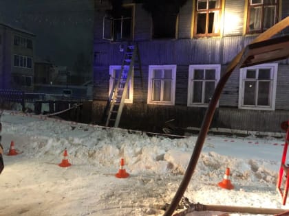 В Великом Устюге во время пожара пострадали две женщины