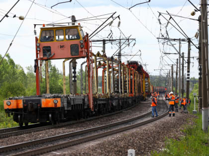 Под Череповцом отремонтируют пути, по которым проходит 200 поездов в сутки