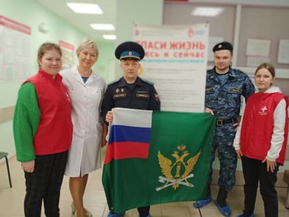 Сегодня наши волонтеры-медики присоединились к Всероссийскому марафону #ДавайВступай!