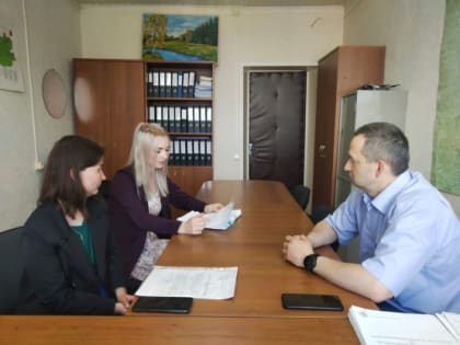 Сегодня начальник Департамента лесного комплекса области работает на выезде  в курируемом Бабушкинском муниципальном округе