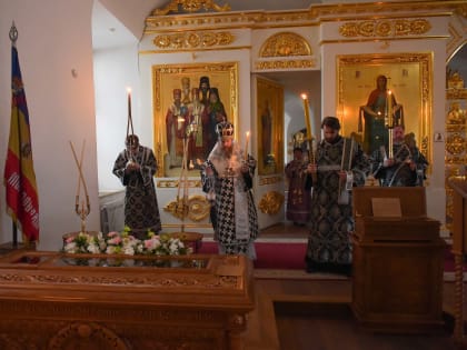Митрополит Савва совершил четвертую заключительную пассию