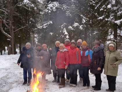 В воскресный январский день участники клуба «Росток» центральной библиотеки совершили путешествие в д. Берёзово.