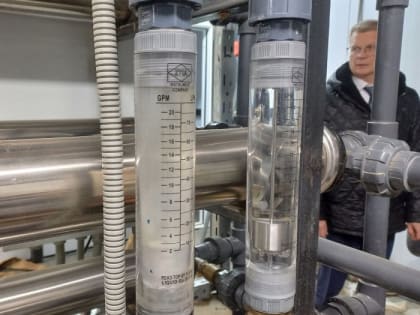 В Вологодском округе завершены работы по модернизации системы водоочистки в Кубенском и Стризневе