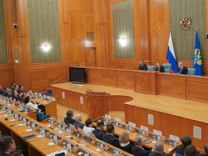 Председатель КСП Вологодской области Ирина Карнакова приняла участие в заседании Коллегии Счетной палаты РФ