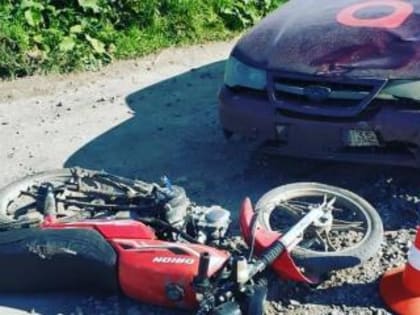 15-летний мотоциклист угодил в ДТП под Череповцом
