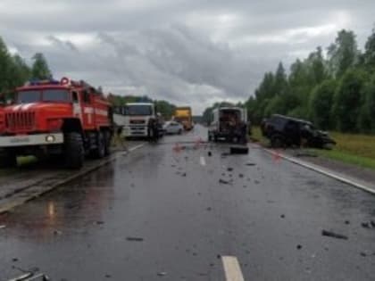 ДТП в Вытегорском районе: водитель иномарки скончался