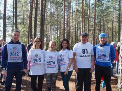 Вместе со всей страной жители Бабаевского района сегодня приняли в участие в забеге «Кросс НАЦИИ», который состоялся на Каменной горе в рамках проведения Дня бега