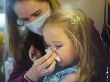 В Череповце заболеваемость ОРВИ выросла в два раза