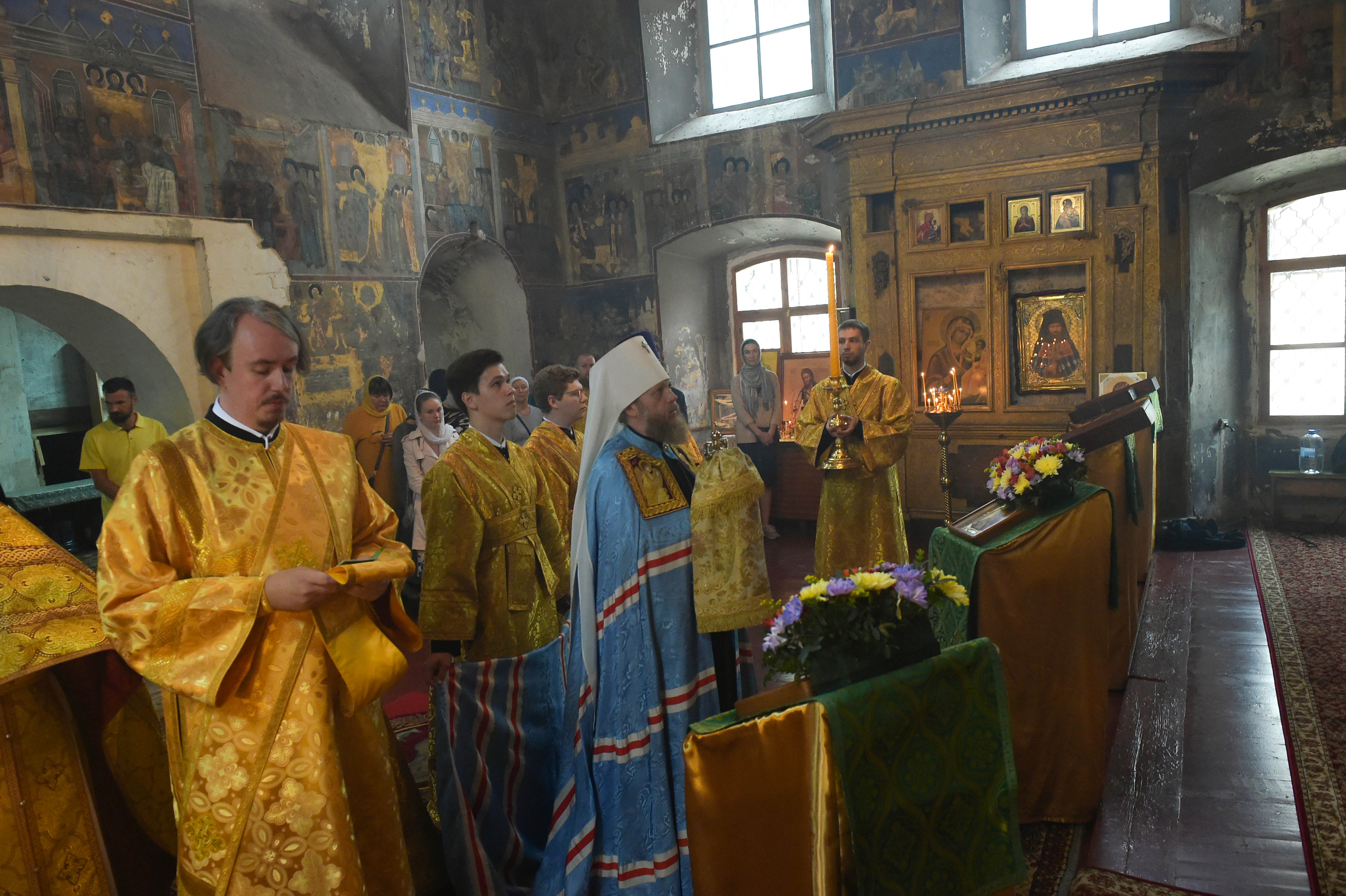 Дмитрия Прилуцкого Церковь Вологда зима