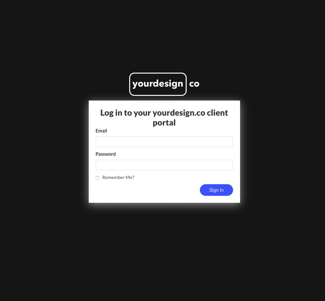 Every action in the client portal is tracked and recorded.