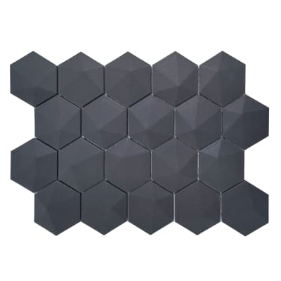 215X310MM HEXA DIMENSION BLACK (A) (TCHA29808)