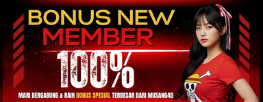 Bonus New Member Slot 100%