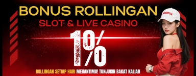 Bonus Rollingan Slot 1% Setiap Hari