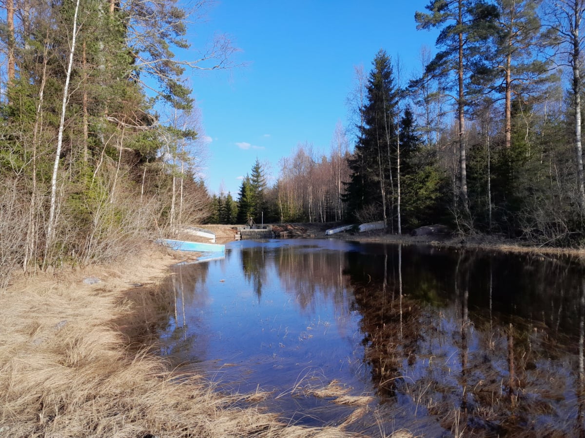 Intagsdamm Persbergs kanal