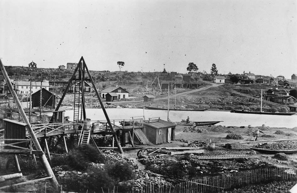 Krangruvans spelhjul 1863